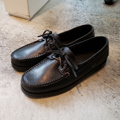 豊富な通販 Paraboot BARTH デッキシューズ ブラック VXaZk